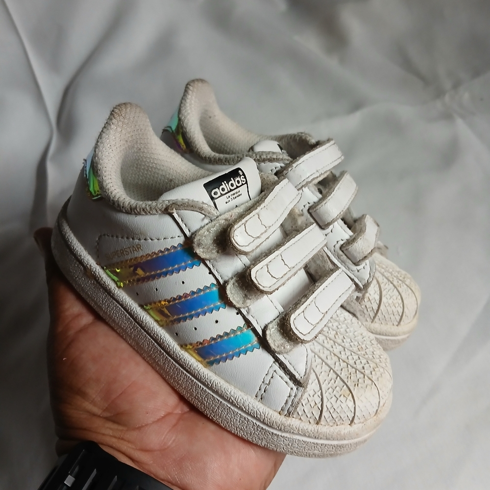 Adidas Superstar Toddler Shoes Size 6K